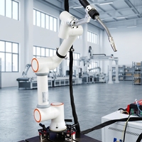 Robot de Soldadura Colaborativo Portátil de 6 Ejes, Programación por Arrastre, Sin Barrera de Seguridad, Soldadura Automática No Tripulada las 24 Horas