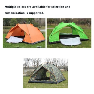 Tentes de camping en plein air, tente de camping familiale imperméable, tente de camping ultralégère pour 2 personnes, ouverture rapide automatique, équipement portable - Product Image 2