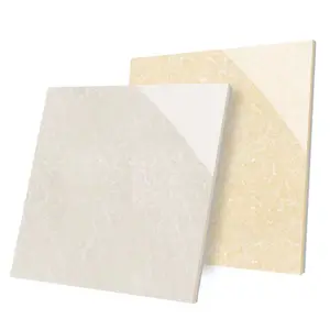 Factory sale supplier living room anti slip white polished glazed porcelain floor tile