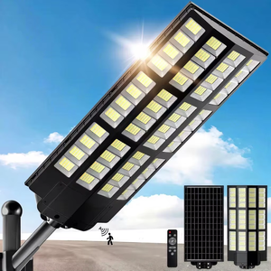 Lámpara LED Solar con Iluminación de Cuatro Lados, Control Remoto y Sensor, IP65 Impermeable, Lámpara de Pared para Exteriores, Alto CRI 95 - Product Image 1