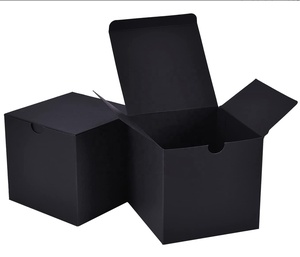 White Kraft Paper Gift Boxes Kraft Paper Box Small Plain Gift Boxes Bulk for Jewelry Ornaments Products Crafts