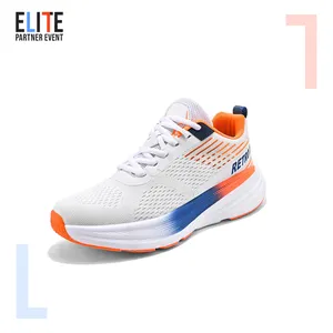 Logotipo personalizado Atacado Running Shoes Caminhando Casual Sport Shoes Mens Fashion Sneakers