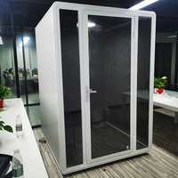 Bureau personnalisé Salle de Téléphone Mini Cabine Insonorisée Privé Parler Cabine d'Appel Mobile Pod de Travail Chant Studio de Lecture