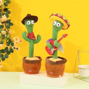 Juguete de Peluche de Cactus Bailarín Eléctrico, Juguete para Bebés Unisex con Temática de Plantas, Carga USB - Product Image 3