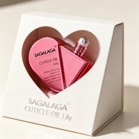 Groothandel SAGALAGA Heart Cuticle Oil Pen Roller Ball Hydraterende Perzik Nagelolie voor Droge Nagelriemen Vegan Cruelty Free Leverancier