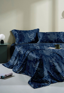 Cloudland Chunjian In Tự Nhiên Cây Nhiệt đới Thân Thiện Với Môi 100% Cotton Duvet Cover Đặt Sang Trọng Bộ Đồ Giường Đặt Gối Nữ Hoàng - Product Image 4