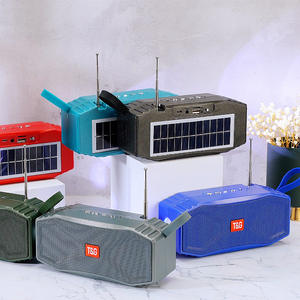Nuevo altavoz con energía solar, tarjeta inalámbrica, radio portátil para el hogar y exteriores, linterna - Product Image 5