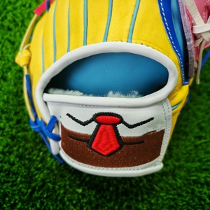 Guanto <span class=keywords><strong>da</strong></span> Baseball <span class=keywords><strong>SpongeBob</strong></span> con Logo Personalizzato in Pelle Giapponese Kip Guanto <span class=keywords><strong>da</strong></span> Softball e Baseball per Allenamento e Competizione Professionale - Product Image 3