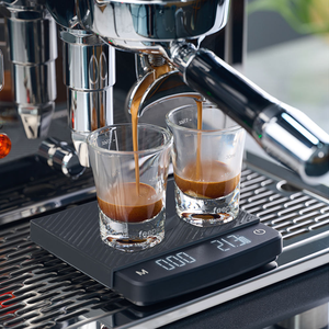 Balance électronique rechargeable avec affichage numérique LED pour le café à la main, avec minuterie et fonction de tare pour le pesage en grammes et la préparation du café - Product Image 6