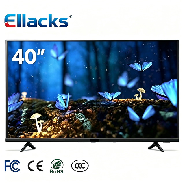 Factory Original 40Inch FHD HD 2K 4K Smart TV Android Google LED & LCD Flat Screen Television with 2G+16G Memory for Africa Home