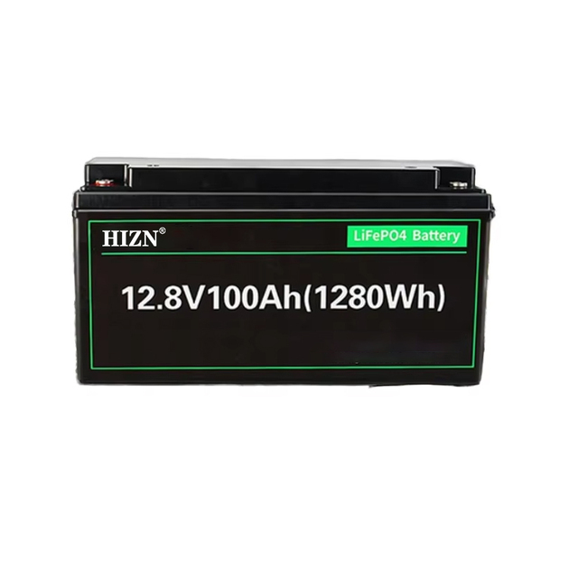 12.8V 100Ah LiFePO4 Battery 5 Year Warranty 2560Wh LiFePO4 Deep Cycle Bluetooth Lithium Battery for Solar RV Energy Storage