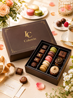Boîte cadeau de dattes de qualité supérieure, emballage rigide de luxe avec insert de qualité alimentaire pour les cadeaux du Ramadan et de l'Aïd