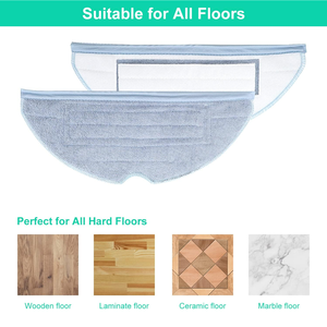Hot Sales Microfiber Vacuum <b>Mop</b> Cloth Pads S7 S7+ S7 MaxV MaxV+ T7S T7+ T7S+ Robot Vacuums Household Cleaners Microfiber Replace - Product Image 5