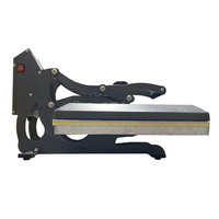 Presse à chaud électrique semi-automatique multifonctionnelle à plateau plat, nouvelle machine 38x38cm pour impression et transfert sur vêtements et t-shirts, 220V/380V Hcm