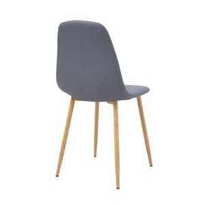 Chaises de salle à manger en tissu rembourrées, style luxe, nouveau design, pour restaurant - Product Image 6
