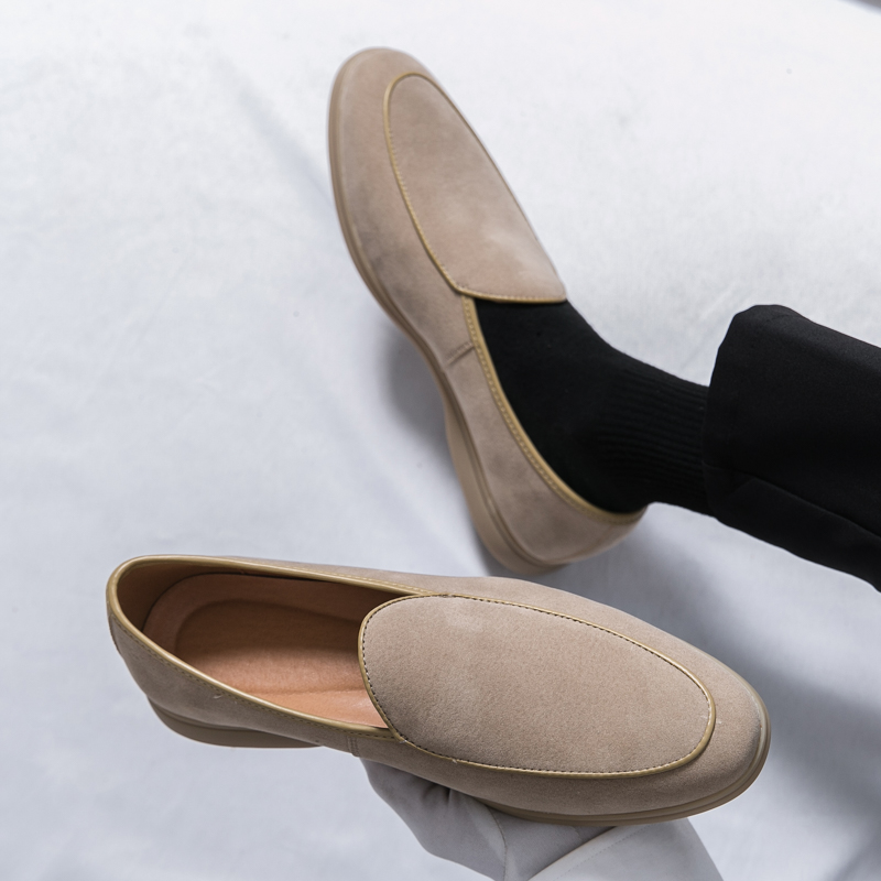 suede loafer