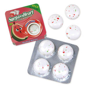 Goma de Mascar con Relleno de Mermelada de Frutas Dulces con Sabor a <span class=keywords><strong>Menta</strong></span> Halal, Personalizada con Logotipo al por Mayor - Product Image 2