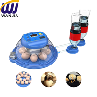 Incubateur à œufs de volaille WANJIA, machine d'éclosion automatique avec contrôle de l'humidité et de la température pour l'élevage de poulets