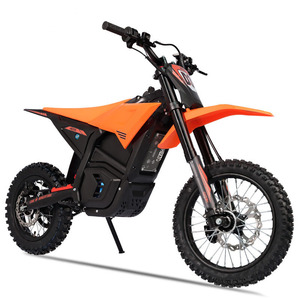Moto électrique pour enfants 72V 4500W, vitesse maximale 100-125 km/h, avec frein à disque, batterie au lithium, mini moto orange pour garçons - Product Image 1