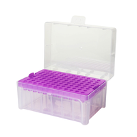 BestPrice 200Ul Boîte à embouts de pipette 96 embouts de pipette vides Support pour laboratoire