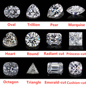 Moissanite Synthétique Blanche 3*5mm Taille Émeraude Baguettes VVS Pierre Précieuse en Vrac Effet de Couleur/Feu Certifiée par un Certificat Tier pour la Bijouterie - Product Image 4