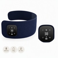 Ceinture de massage lombaire en graphène à infrarouge lointain, chauffage rapide, 7 niveaux, rechargeable 3000 mAh
