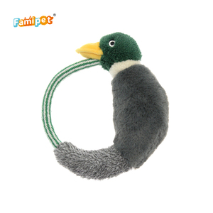 Einzigartiges Design Niedliches Vogel-Plüschtier mit Seil für Kleine, Mittlere und Große Hunde Quietschendes Hundespielzeug - Product Image 6