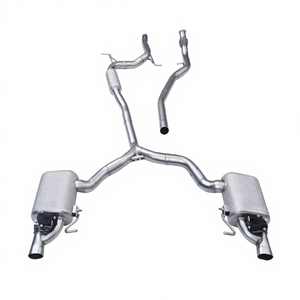 Sistema de Escape Valvetronic para <span class=keywords><strong>Audi</strong></span> <span class=keywords><strong>A5</strong></span> B9 2.0T de Dos Puertas y Tracción en las Cuatro Ruedas 2017-2021, Silenciadores con Válvulas Catback de Acero Inoxidable - Product Image 1