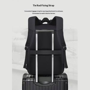 Hot Sell Custom Logo Men's Business Waterproof Luxury Oxford with USB Designer <b>Backpack</b> <b>Laptop</b> Bag Travel Back Pack Mochila - Product Image 3