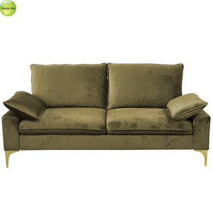 Estar en gran demanda conjunto de sofá de tela habitación sofá de 2 plazas W8161 - Product Image 4