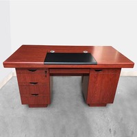 Moderno in legno melamina laminato mobili da ufficio piccola scrivania per il personale che lavora per ufficio studio ospedale