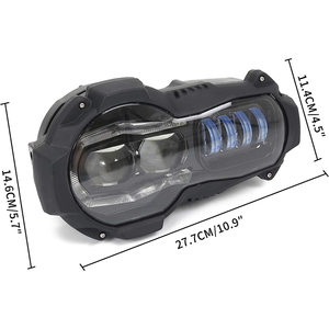 Grande Vente : Phares LED E-MARK pour <span class=keywords><strong>BMW</strong></span> <span class=keywords><strong>R1200GS</strong></span> R 1200GS 2004-2012 R 1200GS ADV Adventure 2005-2013 – Ensemble d'éclairage moto - Product Image 4