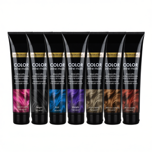 Masque Crème Color Shine 100ml Format Voyage Traitement Capillaire Nourrissant Semi-Permanent pour Cheveux Colorés - Product Image 2