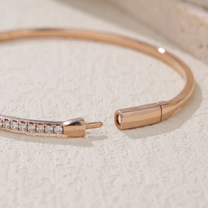 Hand Made Exquisite High Quality 18K Gold Natural Diamond Bracelets Special Design Beautiful Fast Delivery Gifts For <b>Girlfriend</b> - Product Image 4