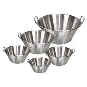 Vente en gros 5 tailles en option pour barbecue Extra Big Cazo en acier inoxydable Cazo <span class=keywords><strong>Pot</strong></span> pour cuisinière à gaz extérieure - Product Image 1