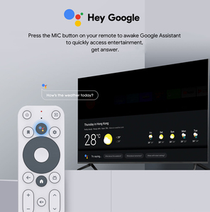 <span class=keywords><strong>MECOOL</strong></span> KM2 Télécommande 2.4GHz BT Commande Vocale Gyro Capteur ABS Plastique Air Souris pour Android TV Box PC TV - Product Image 4