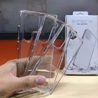 PC dur transparent anti-rayures durable avec étuis de téléphone souples en vrac étuis de protection hybrides transparents pour iPhone 14 15 16