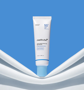 Koreaanse huidverzorging Zero Pore Moisture PDRN Pink Tone zonnecrème SPF50+ collageen verstevigend voor alle huidtypen gouden stempel - Product Image 3