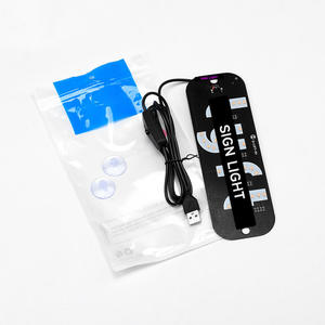 Nouvelle lumière de taxi universelle LED USB pour décorations de voiture, accessoires de conversion de couleur - Product Image 3