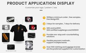 प्लास्टिक सील हैंग टैग कस्टम लोगो परिधान के लिए लटका हुआ टैग प्लास्टिक सील - Product Image 2