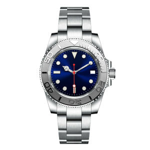 Cadran de montre personnalisable (nom/logo) avec mouvement mécanique automatique NH35, verre saphir, étanche 100 mètres, montre de luxe sans logo - Product Image 1