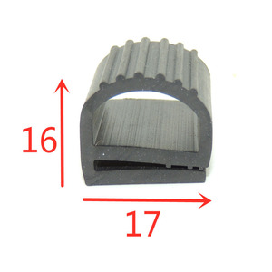 Ningbo Shenlian Epdm <b>Rubber</b> Sealing <b>Strip</b> 26x28x18mm For Automotive Doors And Windows Custom Made Cutting Service - Product Image 3