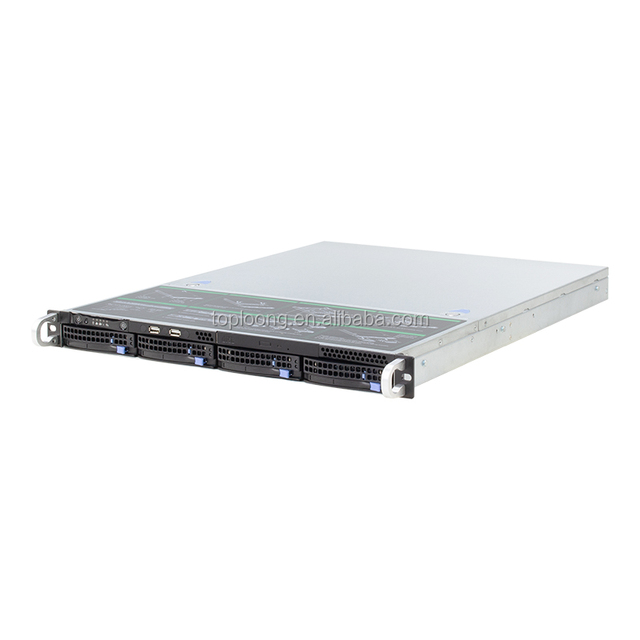 Quick Ship 1U Hot-Swappable Rackmount  Server Chassis with Backplane and Fan