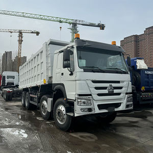 รถบรรทุกมือสอง Sinotruk Howo 8x4 แบบดัมพ์ 12 ล้อ 371 แรงม้า ยูโร 2 ดีเซล รถบรรทุกหนัก พวงมาลัยซ้าย - Product Image 3
