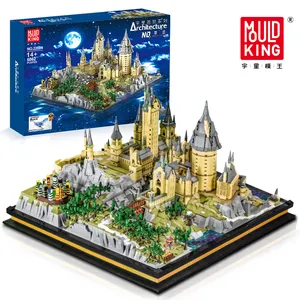 Khuôn Mẫu Mới Về Khối Xây Dựng Từ Tính King 22004 Magic Castle Tương Thích Với Tất Cả Các Thương Hiệu Lớn Dành Cho Legoing House