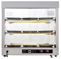 Armoire chauffante pour aliments DZCF-3F/9P, contrôle électronique numérique de la température, acier inoxydable, pour restaurant, fast-food