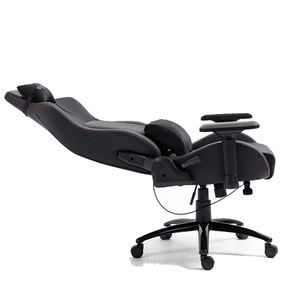 Aleación de aluminio 4D Pies de acero mate Azul Negro Silla para juegos <span class=keywords><strong>Iskur</strong></span> Gamer Silla Ra Zer <span class=keywords><strong>Iskur</strong></span> Cojín lumbar incorporado Silla para juegos - Product Image 5