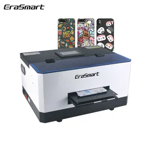 impresora de escritorio Suppliers-Erasmart-impresora UV de escritorio, tamaño pequeño, A5, carcasa de teléfono, impresora
