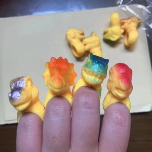 Cheap Wholesale TPR Dinosaur <b>Rings</b> 50mm (2") Capsule Vending <b>Kids</b> Party Toys Simulation Animal for <b>Kids</b> Gift - Product Image 3