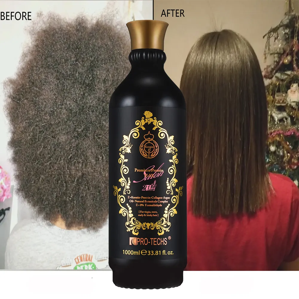 Factory Price Professional Keratina Hair Straightening Hydrolyzed Cream Pure Brazilian Keratin Smooth Straighten Treatment